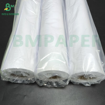 Χάρτης σχεδιασμού λευκού κυλίνδρου 20# 48 In X 50 Yds CAD Χάρτης ομολόγων χωρίς επικάλυψη