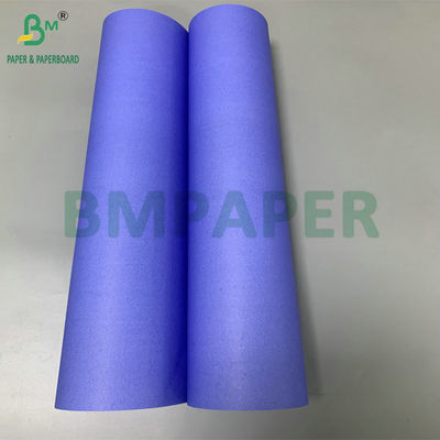24' X 150ft Μία πλευρά μωβ μπλε 20lb CAD Bond Paper Roll 2' Core