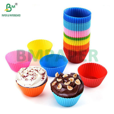 40g πολύχρωμο Cupcake Liner χαρτί Χαρτί Τυποποίησης για καλαμπόκι Κρατήρα πρώτες ύλες