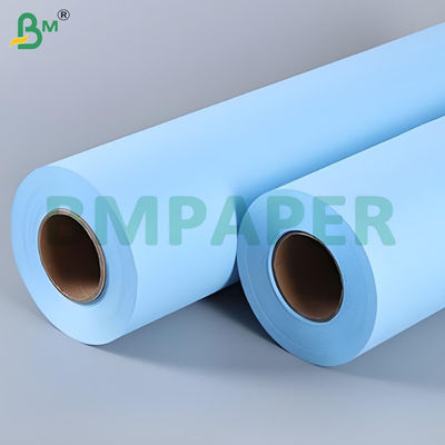 80 GSM CAD Double Size Blue Bond Paper Roll για μηχανικά σχέδια