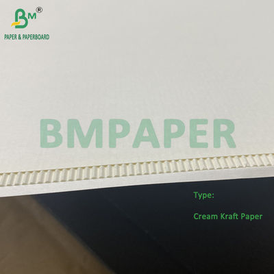 Φ Φλάουτο 1 mm - 1,2 mm λευκό κρέμα κυματοειδή χαρτόνι για καλλυντικά κουτί εσωτερικό 800 * 1200