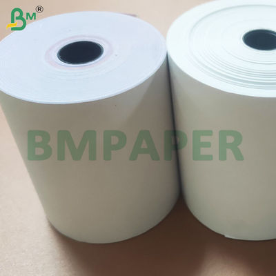 80*77mm Μαύρες εικόνες Θερμικές κυλίνδρες χαρτιού για χαρτί ταμειακής μηχανής