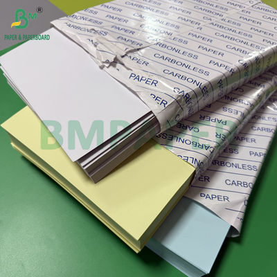 75gr 78gr Ακαρβονικό χαρτί CF Κίτρινο CFB Γαλάζιο γράμμα Μέγεθος 216x279mm Εικόνα Μαύρο