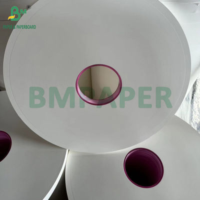28gm Λευκό χαρτί περιτύλιξης από άχυρο 22mm 25mm 28mm 33mm 35mm 50mm X 7000m