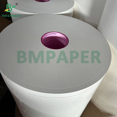 28gm Λευκό χαρτί περιτύλιξης από άχυρο 22mm 25mm 28mm 33mm 35mm 50mm X 7000m