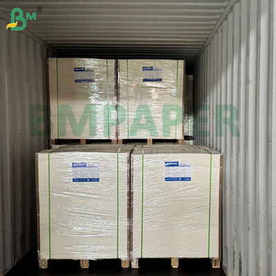 215g 235g λευκή θήκη με επικάλυψη μιας πλευράς για συσκευασία κατεψυγμένων τροφίμων