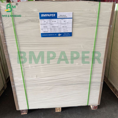 0.7mm 385gm Premium Απορροφητικό Πίνακα 70x100cm Φυσικά λευκά φύλλα