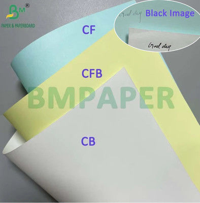 CB λευκό CF μπλε CFB ροζ 75GSM NCR χαρτιά 500 φύλλα ανά πακέτο 8,5 X 14 ιντσών