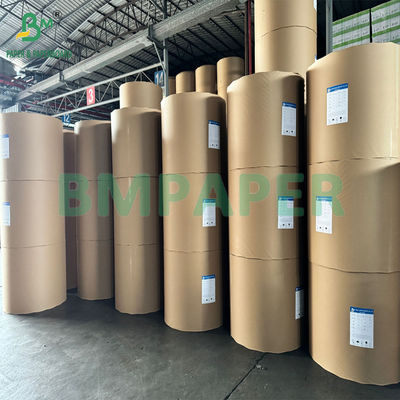 90gm 120gm λευκό χαρτί kraft υψηλής αντοχής για χαρτοσακούλες και τσάντες