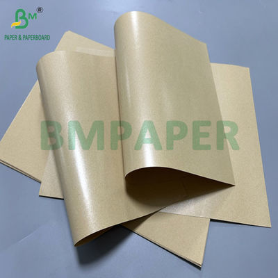 50 γραμμάρια 60 γραμμάρια Greaseproof PE Coated Brown Kraft Paper για σακούλα τροφίμων 70cm πλάτος