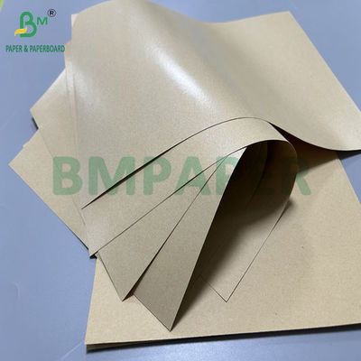 50 γραμμάρια 60 γραμμάρια Greaseproof PE Coated Brown Kraft Paper για σακούλα τροφίμων 70cm πλάτος
