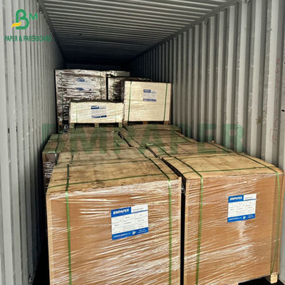 60gm 70gm 70x 100cm Καφέ Επιχρισμένο με 1 πλευρά Ραβδισμένο χαρτί Kraft για σακούλες συσκευασίας τροφίμων