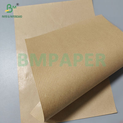 50gm 60gm Έναπλευρο Λάμψη Καφέ Χάρτη Kraft για συσκευασία τροφίμων