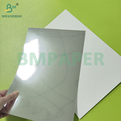 400gm 425gm Silver Mirror Cardstock Shimmer Metallic Paper Για συσκευασία