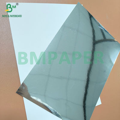 400gm 425gm Silver Mirror Cardstock Shimmer Metallic Paper Για συσκευασία