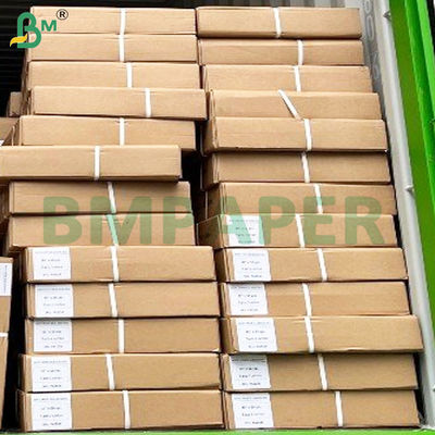 80gm Μεγάλο μορφότυπο CAD Plotter τυπογραφικό χαρτί ρόλους 610mm*100m