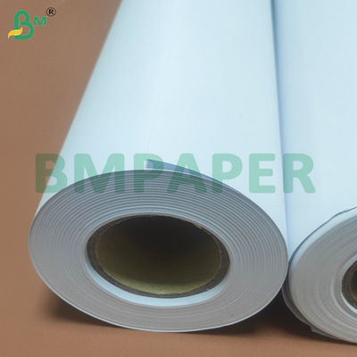 80gm Μεγάλο μορφότυπο CAD Plotter τυπογραφικό χαρτί ρόλους 610mm*100m