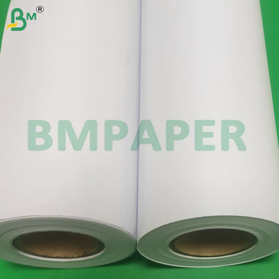 2 ιντσών Σώμα Μέγεθος 80gm λευκό CAD Σχεδιαστής χαρτιού ρόλους για εκτύπωση