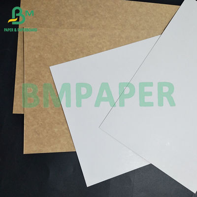 CKB Clay Coated Kraft Back Καφέ χαρτόνι τροφίμων για συσκευασία πατάτας