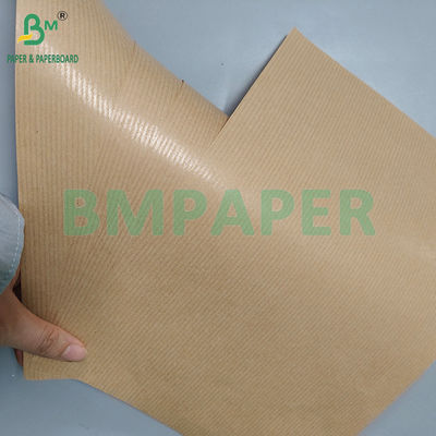 60gm MG Brown Striped Kraft Paper για την κατασκευή σακούλας χαρτιού καφέ