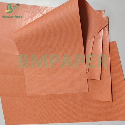 40gm MG Κόκκινο κερί ριγέ χαρτί Kraft για αχλάδια και άλλες συσκευασίες φρούτων