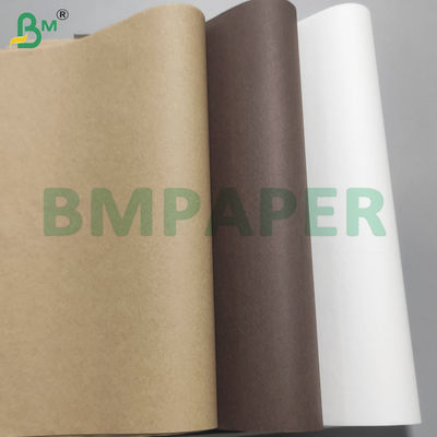 40gm Kit 3 λευκά λιπαρόστατα φύλλα χαρτιού για συσκευασία χάμπουργκερ