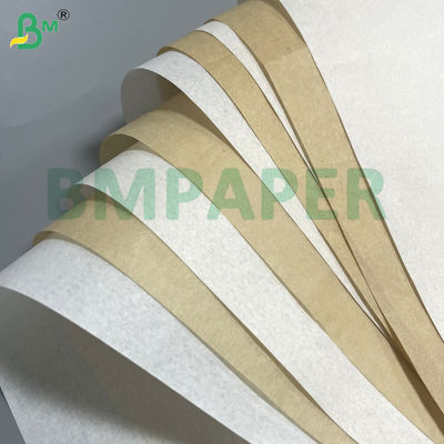 50gm 60gm Ανθεκτικό στη θερμότητα και στο λίπος χαρτί για τη συσκευασία λιπαρών τροφίμων Καφέ και λευκό Kit3 Kit5 Kit7 Ανθεκτικό στην υγρασία ανακυκλώσιμο