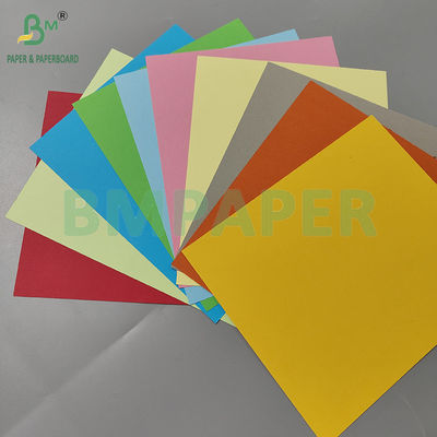 100gm 180gm 230gm Σταθερό φωτεινό χρώμα χαρτόνι για χρωματικό άλμπουμ