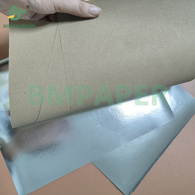 116gm 145gm Σλιβέρ επικαλυμμένο χαρτί Kraft για την κατασκευή μονωμένων εξωτερικών συσκευασιών