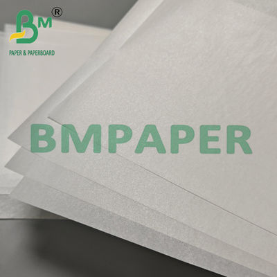 40gm Ανθεκτικό λευκό λαδιόστερο χαρτί από σιλικόνη για ψήσιμο αέρα 40 x 60cm
