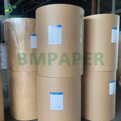 40GSM 50GSM 60GSM Στρογγυλοί χαρτιού Kraft με ραβδώματα 750MM 1000MM