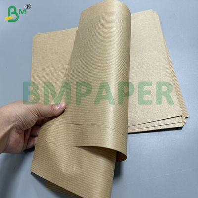 50gsm 60gsm 80 x 1100mm Χαρτί Kraft με ρίγες κατάλληλο για τρόφιμα για σακούλες περιτυλίγματος τροφίμων