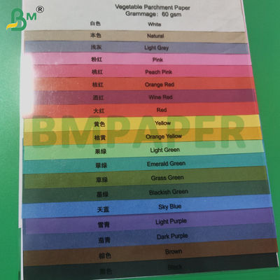 61gsm 62gsm Χαρτί περγαμηνής λαχανικών Χημικών ινών Χάρτινο κάλυμμα σωλήνα 65mm