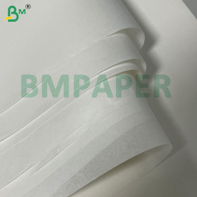 38gsm 100% Βιοδιασπώμενο 1050mm Λευκό Χαρτί Pelleaglio Ανθεκτικό σε Λίπη Για Τύλιγμα Τροφίμων