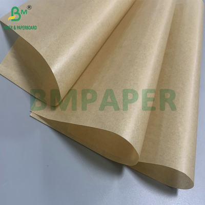30gm 40gm Καφέ χαρτί βάσης πυριτίου διπλής όψης