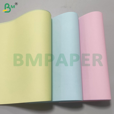80GSM Καθαρή εικόνα Πολλαπλά χρώματα Χωρίς άνθρακα κυλίνδρους χαρτιού αντιγραφής