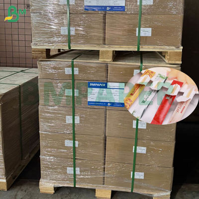 26 γραμμάρια Χάρτης περιτύλιξης για οδοντογλυφίδες Χάρτης διατριβής ρολ λευκό/ καφέ χρώμα