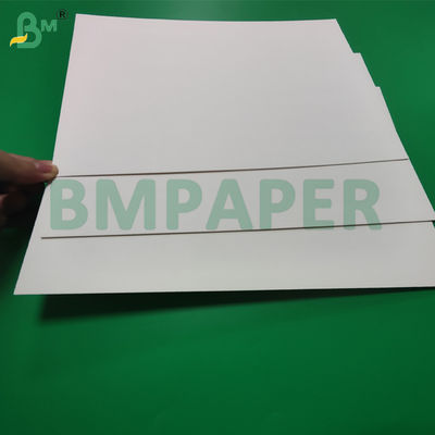 0.7mm 0.9mm Χαρτόνι Paja Ivory White Uncoated για σουπλά ποτηριών 70 x 100cm