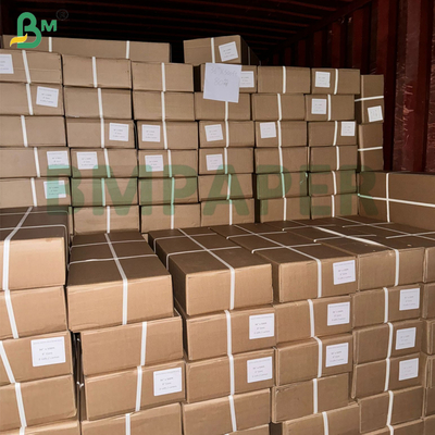 80gm 610*50m Μη επικαλυμμένο λευκό χαρτί με καλή απορρόφηση μελάνης