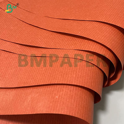 65gsm Red Good Tensile Strength Stripped Kraft Paper Sheets