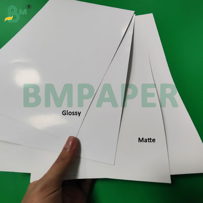 250 γραμμάρια 300 γραμμάρια ψηφιακά επικαλυμμένο γυαλιστερό ματ χαρτί τέχνης για μενού ξενοδοχείου 315 x 455mm