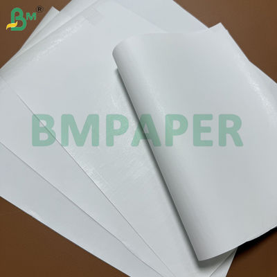 65gsm White Thermal Paper Jumbo Rolls BPA Free Blue Image Receipt Paper 405mm