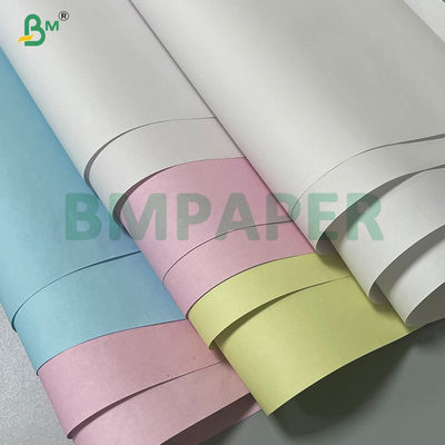 80gsm Smooth Carbonless NCR Paper Multicolor 57 Cm In Roll