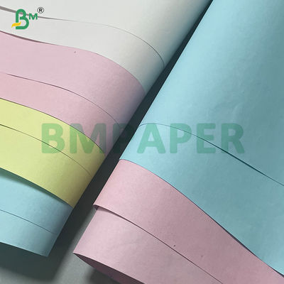 80gsm Smooth Carbonless NCR Paper Multicolor 57 Cm In Roll