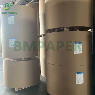 Μεγάλο ρολό αντισκωριακού χαρτιού 36gr 40gr καφέ κραφτ για παρεμβολή γυαλιού