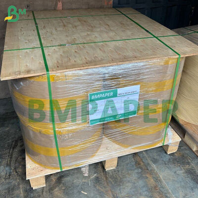 Αδιάβροχο PE επικαλυμμένο χαρτί Kraft λευκό θερμικά σφραγιστό