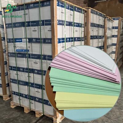 60GSM Φωτεινό λευκό CB CF Ακαρβονικό Χαρτί 216 x 279 mm για εκτύπωση με λέιζερ