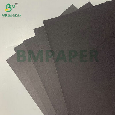 Ακατέργαστη Matte Finish Premium Heavyweight 300gsm Μαύρο χαρτόνι για Laser/Inkjet εκτύπωση αφίσων & Photo Mounting