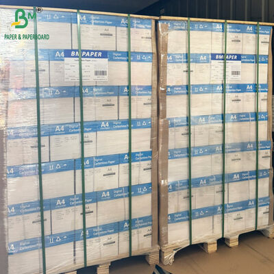 55GSM 60GSM CB CF White Carbonless Paper 216mm x 279mm 500 Sheets Per Ream