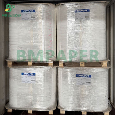 14GSM 19GSM 25GSM Super Thin Striped Texture White Tobacco Paper In Reels
